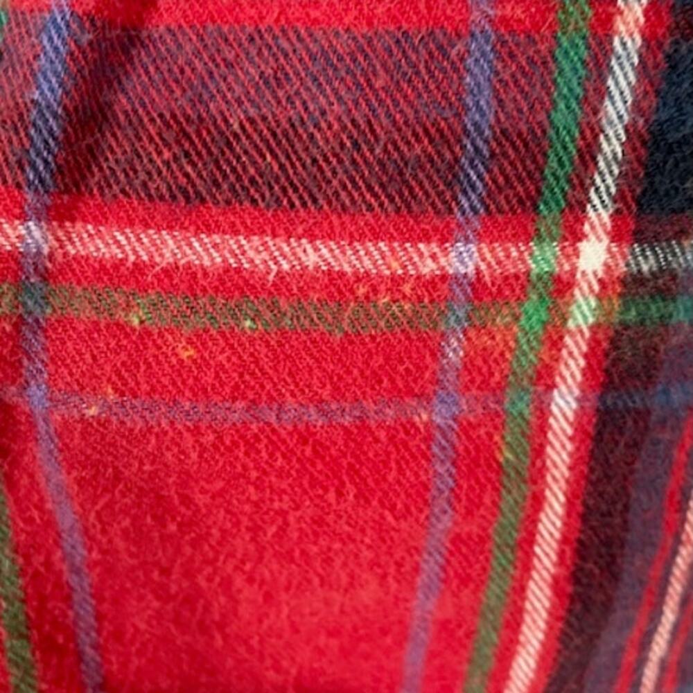 Madewell x Penfield Classic Slim Flannel warm cozy layers red blue plaid pockets - Picture 5 of 13